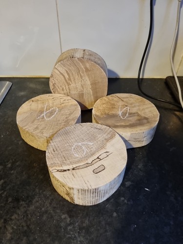 6x2 beech bowl blanks - beech,