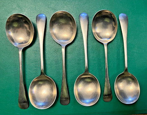 Set vintage stainless - set, 6