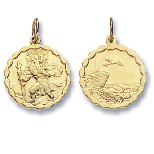Yellow gold christopher - gold, st.