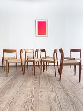 8 Danish Mid Century Teak