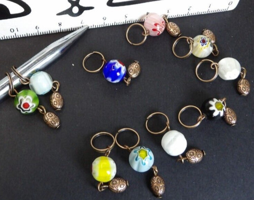 Knitting stitch markers to - knitting,