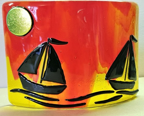 Sailing boats sunset - sailing,