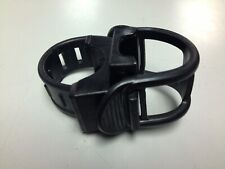 Two (2) Bicycle Frame Fit Old School Pump Clip Holders / Bracket - Black