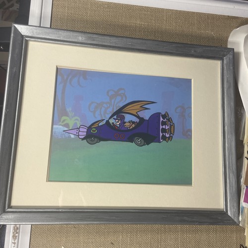 Wacky races animation cel - wacky,