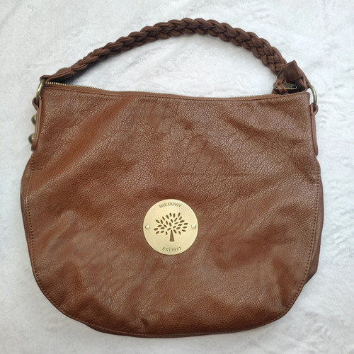 Mulberry brown leather daria - brown,