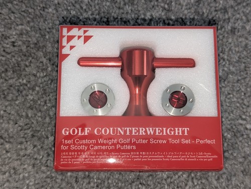 Golf putter weight red - golf, for