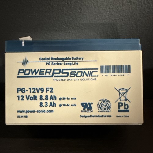 Powersonic 12v ah sealed - 8.8,