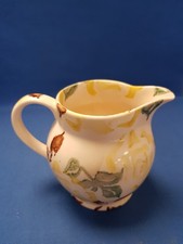 Vintage Emma Bridgewater Spongeware small jug leaf design - Damaged