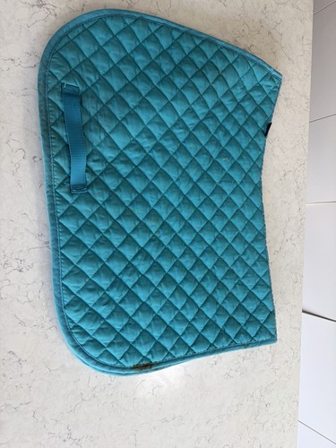 Turquoise saddle pad full - turquoise,