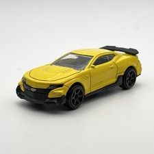Majorette Chevrolet Camaro with Suspension Yellow 2023 1:64 Diecast Car