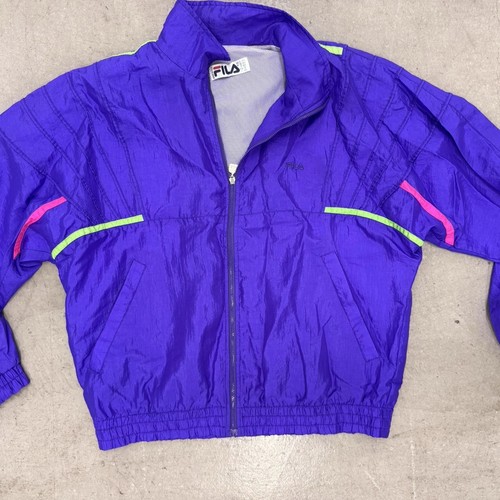 Vtg fila track suit jacket - vtg,