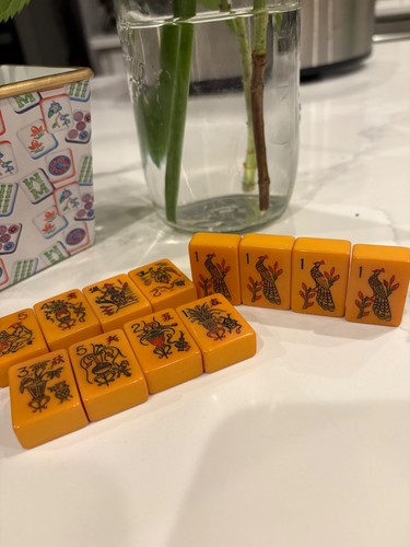Rare vintage mahjongg set - rare,
