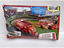 Disney Pixar Cars - 2009 MACK TRACK CHALLENGE MOTORIZED RACETRACK incomplete