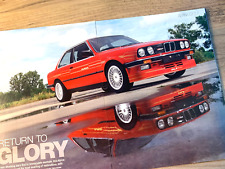 ALPINA C2 2.7 3 SERIES BMW E30 FRAMEABLE ORIGINAL CAR MAGAZINE ROAD TEST REVIEW