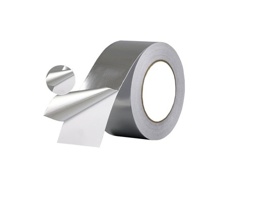 Aluminium foil tape 44mm - aluminium,