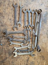 18 X Vintage U.S.A. Spanners