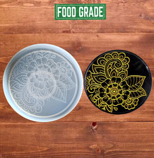 Flower Mandala Coaster Mold