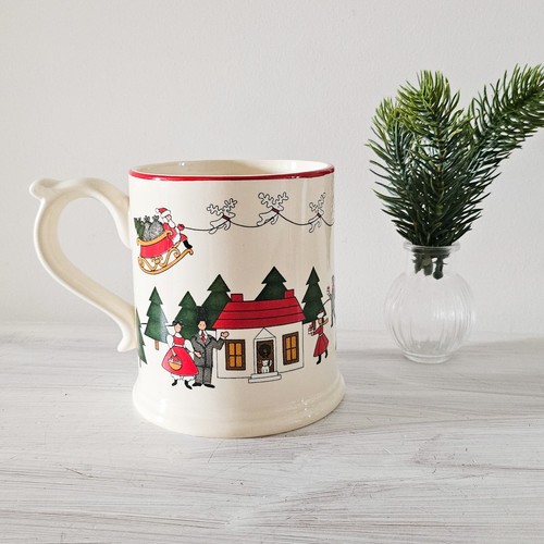 Vtg masons christmas village - masons,