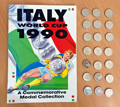 Single coins italy 1990 world - single,