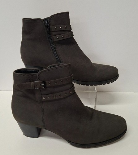Gabor dark green leather side - dark,