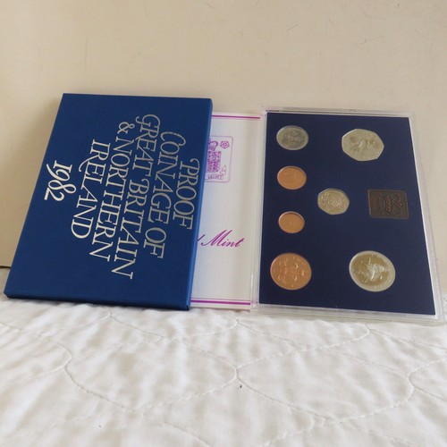 1982 royal mint coin - 1982, proof