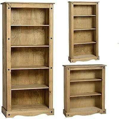 Corona bookcase solid pine - corona,