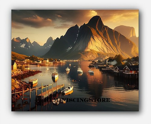 Peaceful coast picture - peaceful,