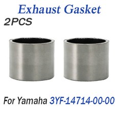 2PCS Graphite Exhaust Muffler