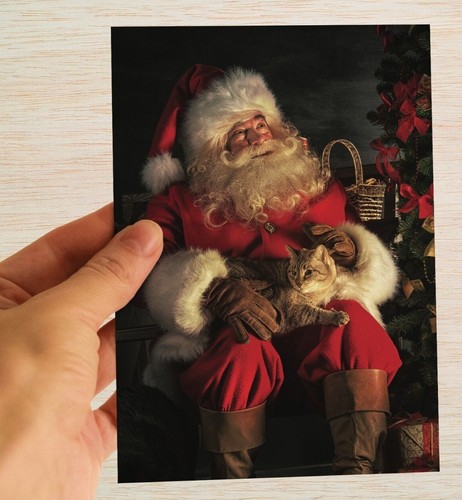 Santa claus christmas cards - claus,