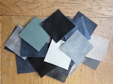 30 x Leather Pcs  6cmx6cm 