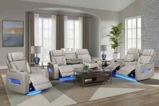NEW LED Power Recliner & Adj