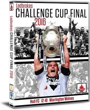 Challenge Cup Final 2016 - Hull FC vs Warrington Wolves DVD Rugby League UK