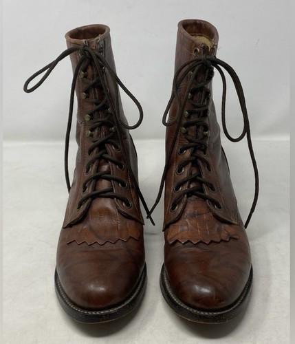 Justin western lace boots - lace,