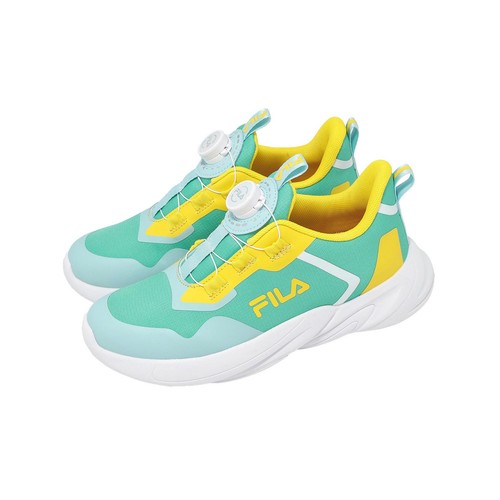 Fila j442a green yellow - yellow, kids