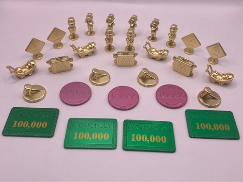 Gold metal common monopoly - gold,