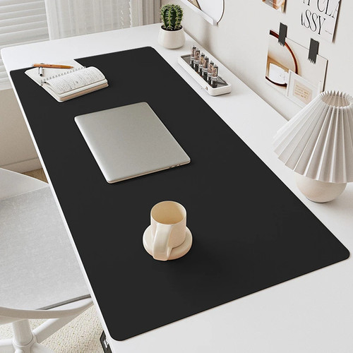 Leather mouse pads desk - pu,