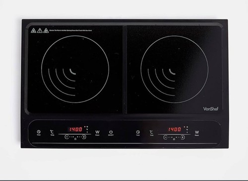 Vonshef double induction hob - vonshef,