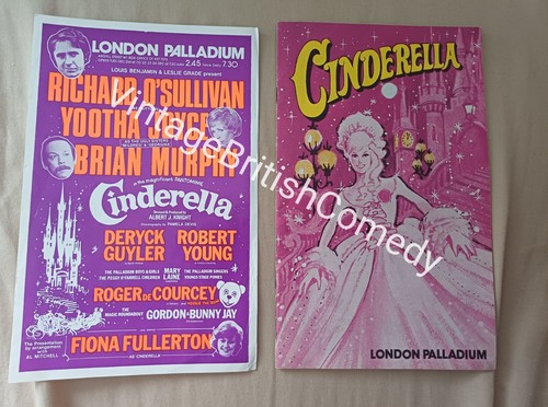 Cinderella programme flyer - cinderella, &