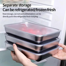 3 pcs Stainless Steel Food