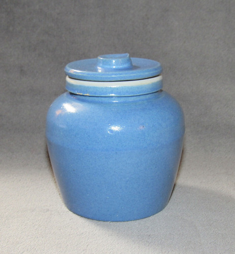 Vintage uhl pottery blue - pottery, co