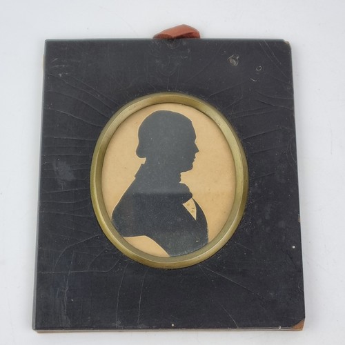 Antique 19thc silhouette - antique,