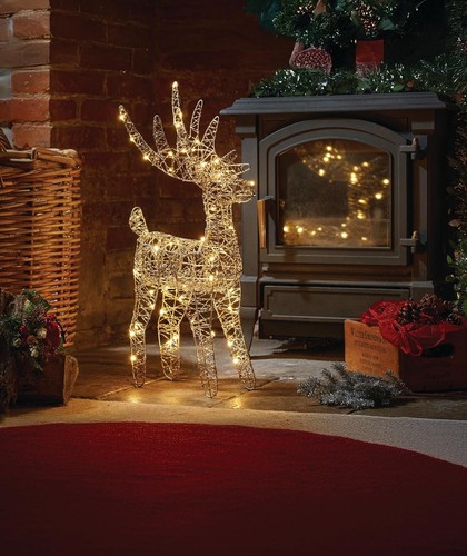 Gold weave wonder deer - weave,