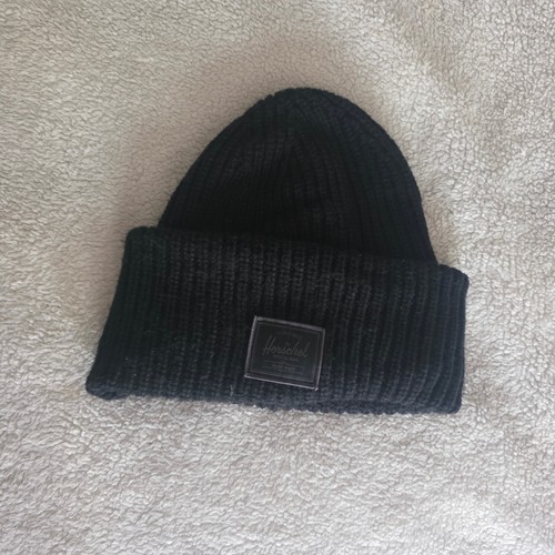 Herschel black beanie - os, fall