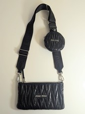 Miu Miu Black quilted