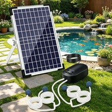 Solar Power Oxygenator 3 Modes