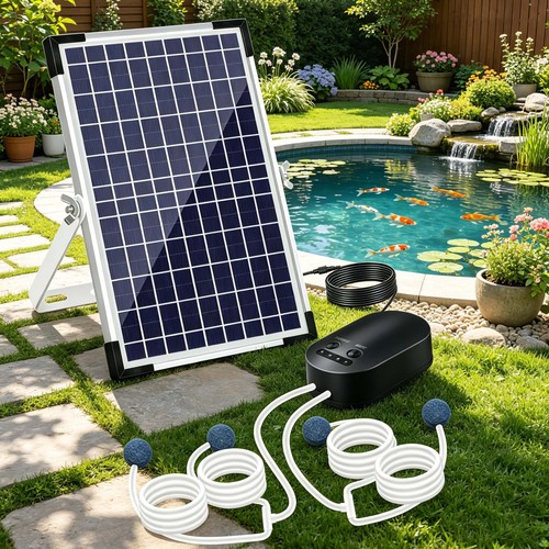 Solar power oxygenator modes - solar,