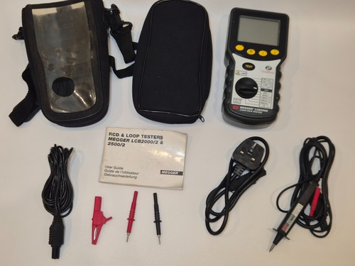 Megger lcb2000 loop rcd - megger,