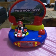 Lexibook Nintendo Mario Kart Alarm Clock With Night Light  2020 working 