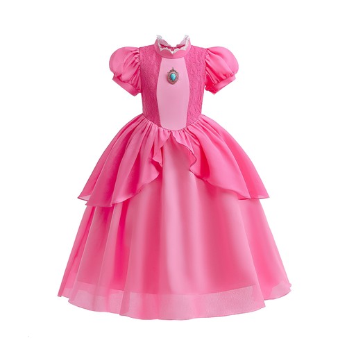 Kids girls super mario peach - super,