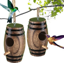 2 Pack Hummingbird Houses for